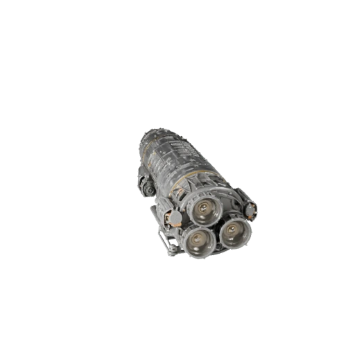 Launch Vehicle 3D Model for Unreal Engine - Game Ready