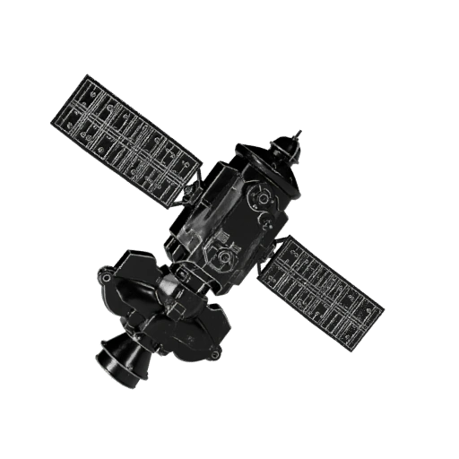 Printable Satellite STL 3D Model - Display & Collectibles