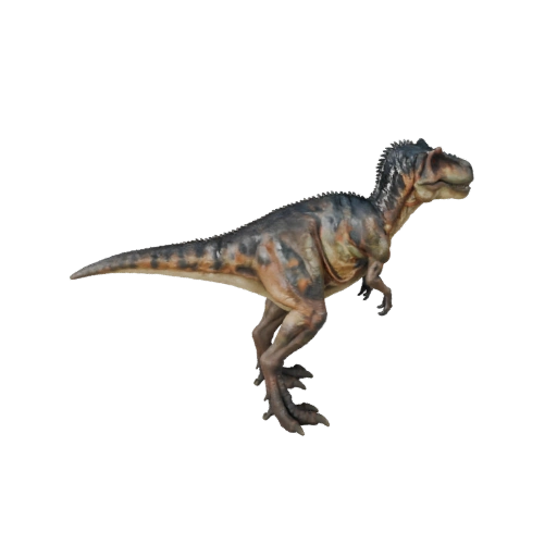 Realistischer Compsognathus 3D-Modell - Rigged PBR Asset für Spiele