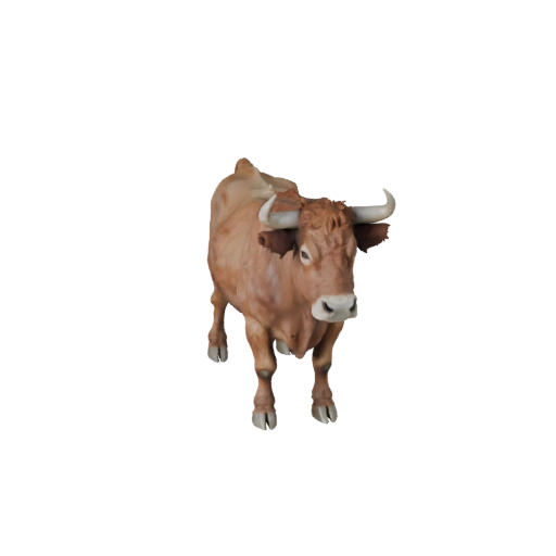 Modèle 3D Vache pour Blender - Asset PBR avec Textures | Libre de Droits