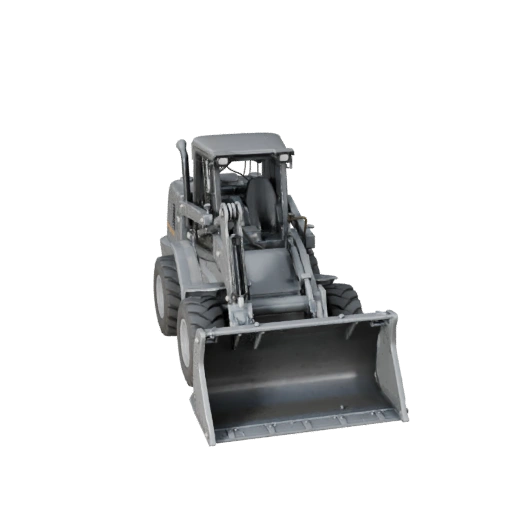 Skid Steer Loader 3D Model for Unreal Engine - Game Ready