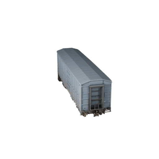 Tren de Carga 3D Model para Blender - Asset Listo para Render