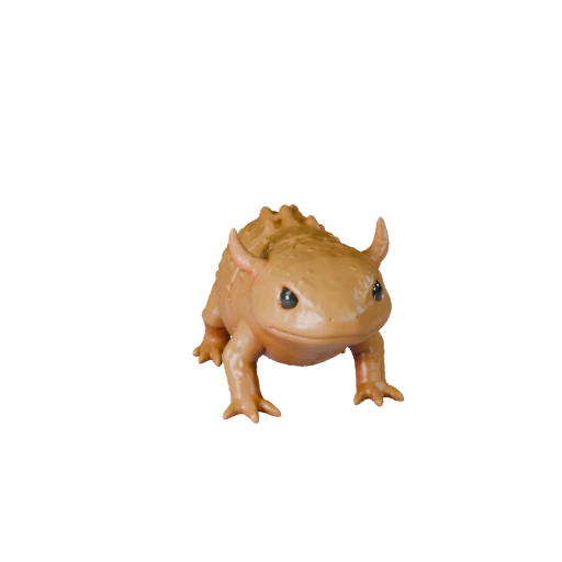 Hohes Poly Axolotl 3D-Modell - Detailliertes STL-Asset für den Druck