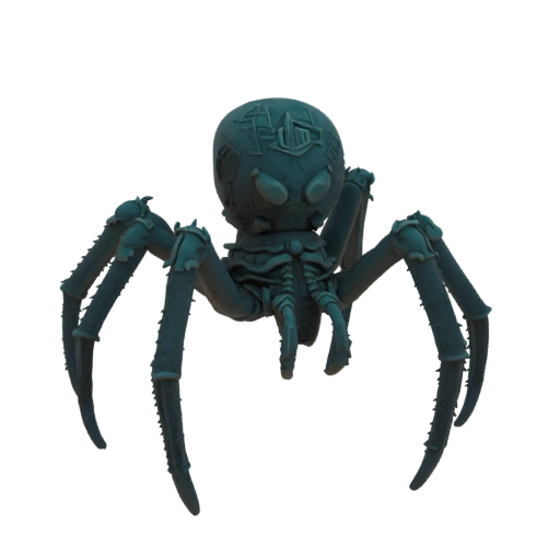 Miniatura STL de Araña Enemiga de Fantasía Oscura - Acechando