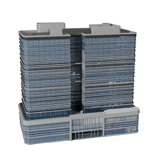 Research Institute Office 3D Model for Unity - Game Asset