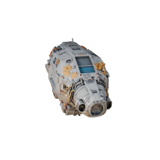 Módulo de Estación Espacial Modelo 3D para Blender y Juegos -