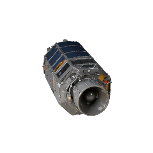Modèle 3D de Satellite pour Blender - Asset prêt pour le rendu