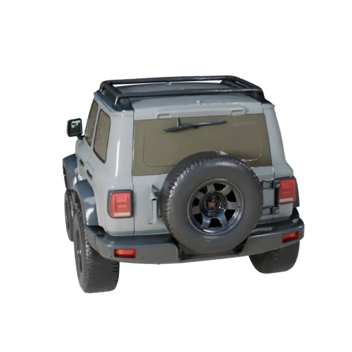 Off Road Suv 3D Model for Blender & Games - Realistic PBR
