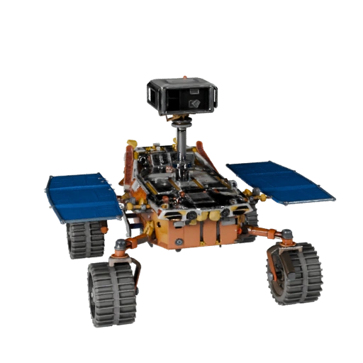 Mars Rover 3D Model for Blender - Render Ready Asset