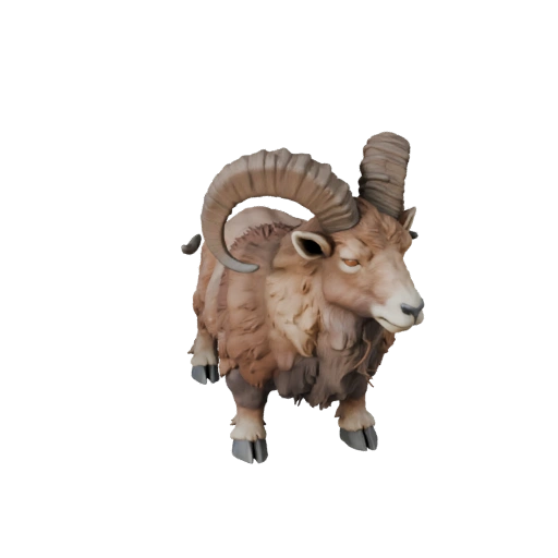High Poly Ibex 3D Model - Detailed STL Asset for Printing | PBR