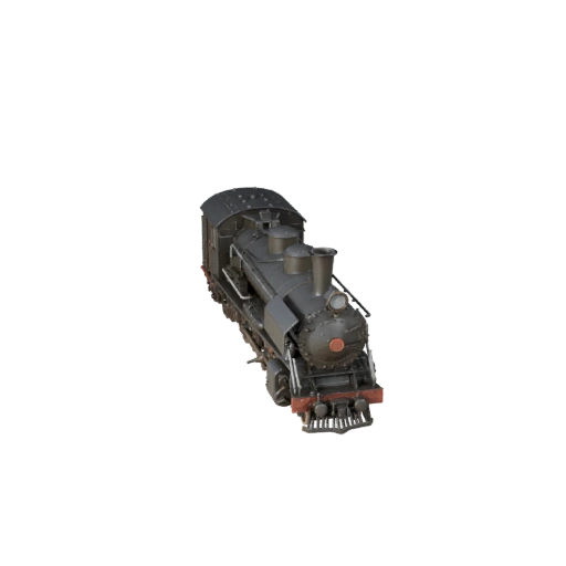 Vintage Steam Train 3D Model for Unreal Engine - Game