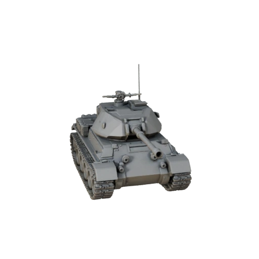 Druckbarer Panzer STL 3D-Modell für Sammlerstücke & Display