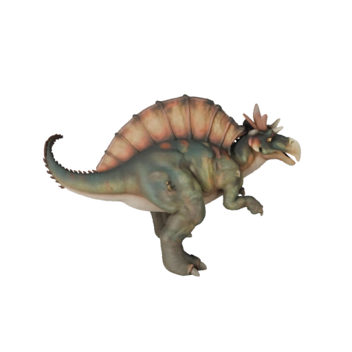 Cartoon Parasaurolophus 3D Model - Stylized Asset for Animation