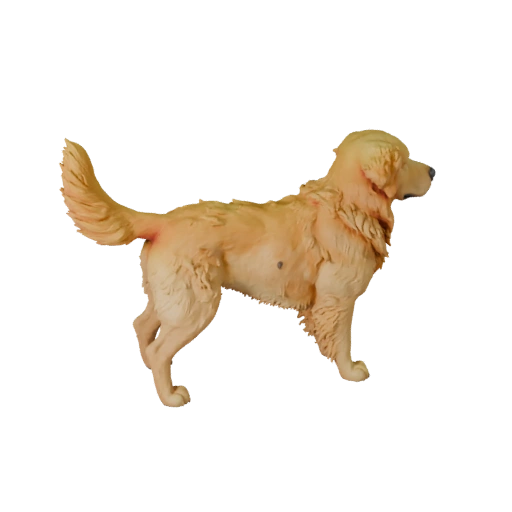 Golden Retriever Dog 3D Model for Unity - Game Ready Asset, FBX