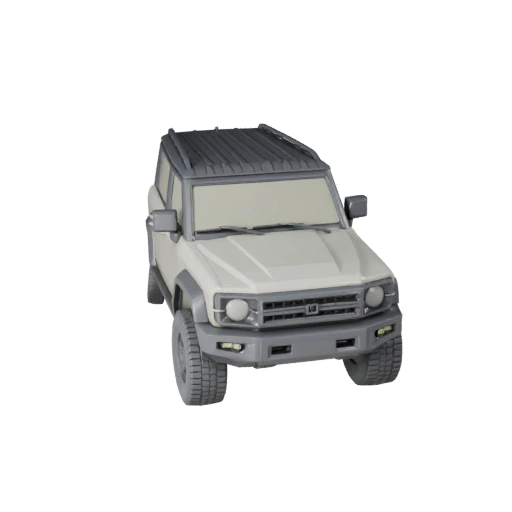 Printable Hover Suv STL 3D Model - Display & Collectibles