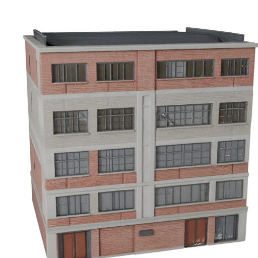 Modelo 3D de Casa Pré-fabricada - Ativo Realista de Archviz para Arquitetura