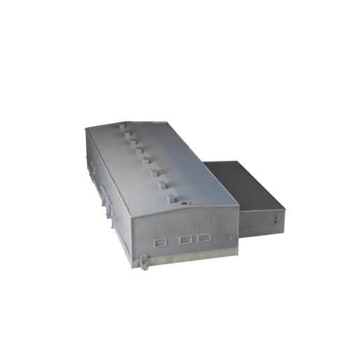 Modelo 3D STL de Almacén Industrial Imprimible - Escala de Activo