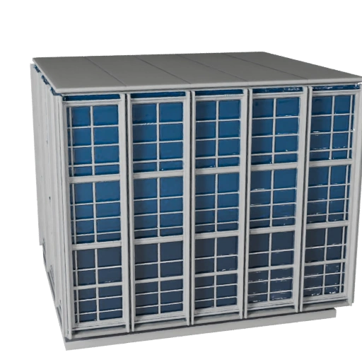 Curtain Wall Facade 3D Model for Unreal - Realtime Asset