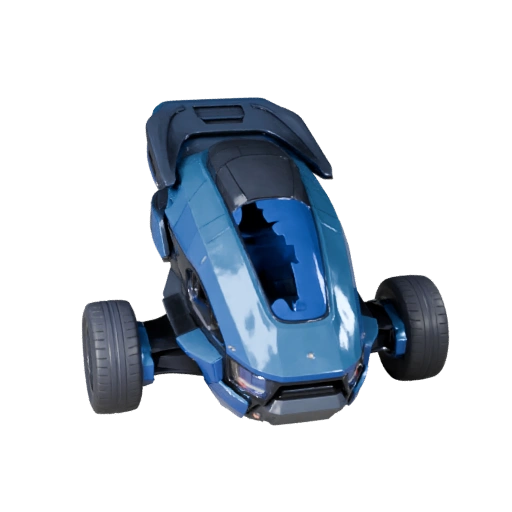 Hover Truck 3D Model for Blender - Render Ready PBR Asset