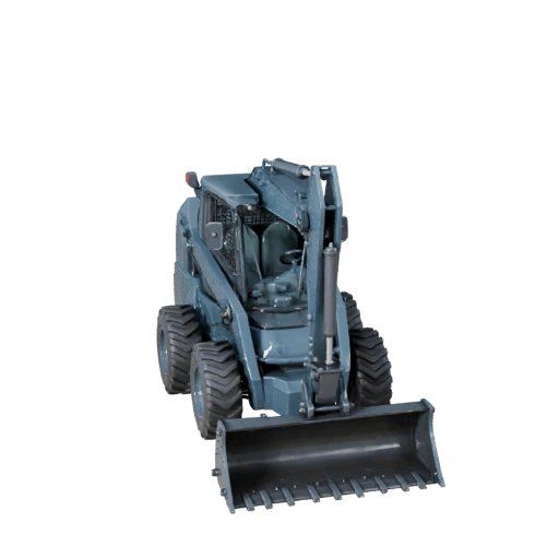 Cargadora Compacta 3D Model para Blender y Juegos - PBR