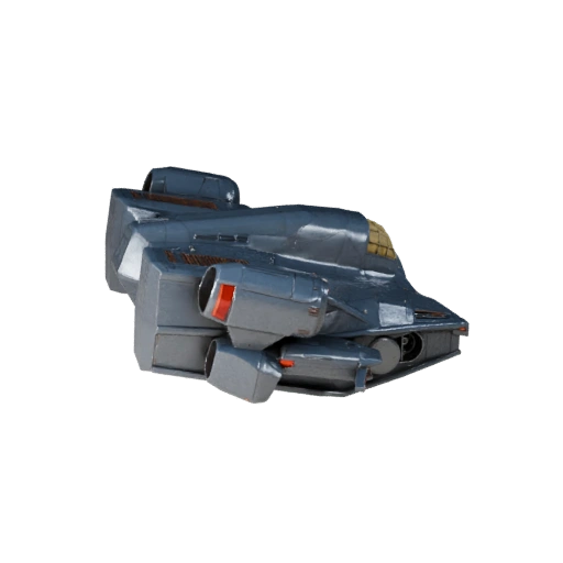 Starfighter 3D Model - High Poly PBR Asset for Studio