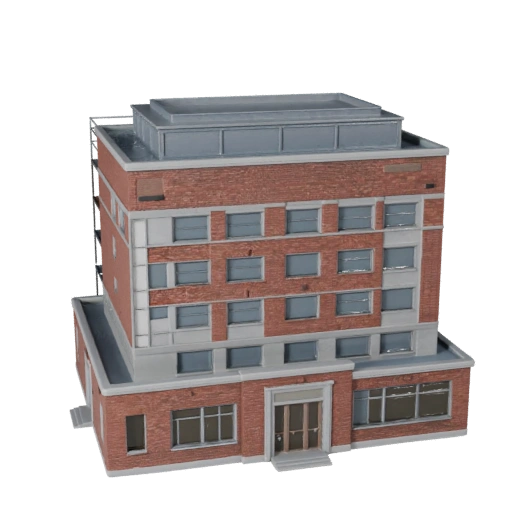 Modelo 3D de Casa Pré-fabricada para Blender - Asset de Render para Arquitetura
