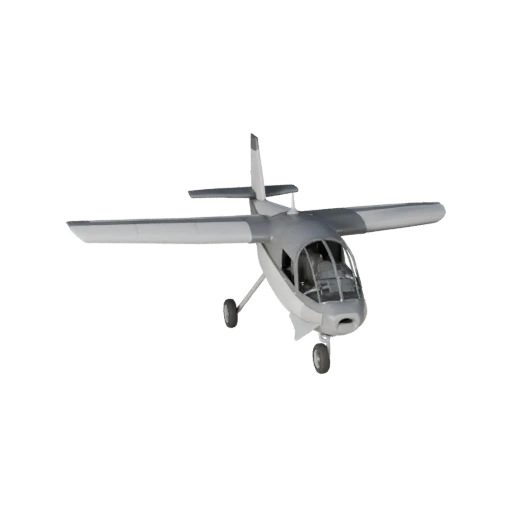 Fixed Wing Drone 3D Model for Unreal Engine - Game Ready
