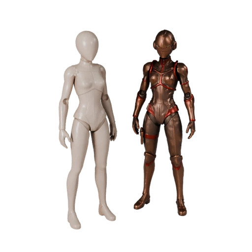 Anime Arcane NPC Student Character Model - Rigged