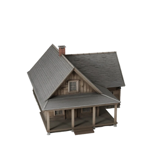 Farmhouse 3D Model for Unreal - Realtime UE Asset forRealtime