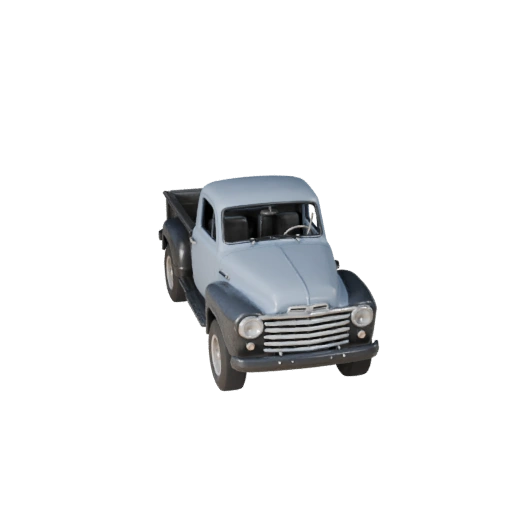 Vintage Pickup Truck 3D Model for Unreal Engine - Game