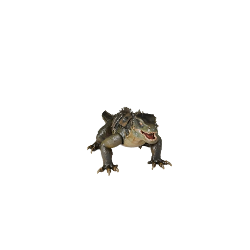 Monitor Lizard 3D Model for Blender - PBR Asset with Textures