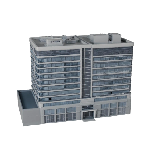 Research Institute Office 3D Model for Blender - Render Asset