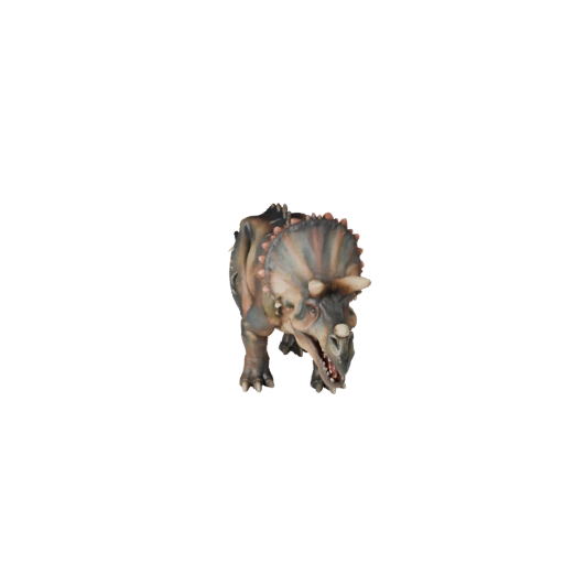Modelo 3D de Triceratops para Blender - Asset PBR con Texturas