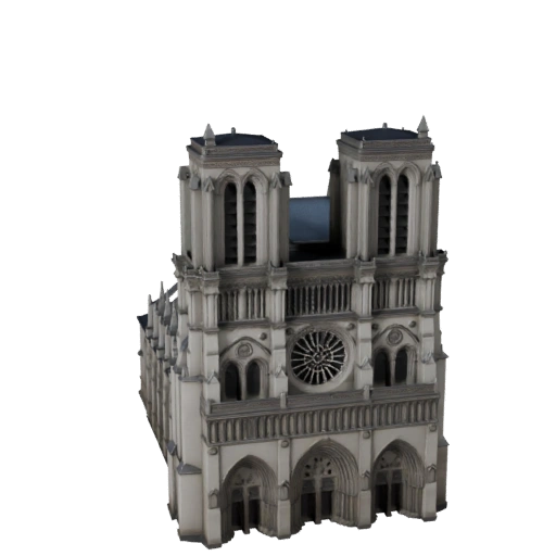 Notre Dame Cathedral 3D Model for Unreal - Realtime Asset