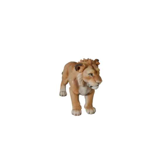 Lion Cub 3D Model for Blender - PBR Asset with Textures | PBR