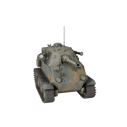 Modelo 3D de Obuseiro Autopropelido para Blender e Jogos -