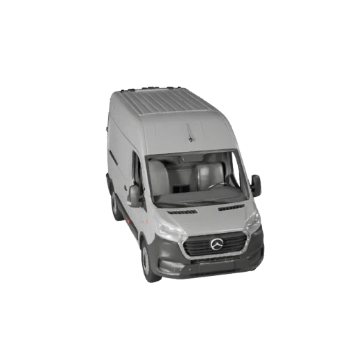 Cargo Van 3D Model for Unreal Engine - Game Ready Asset
