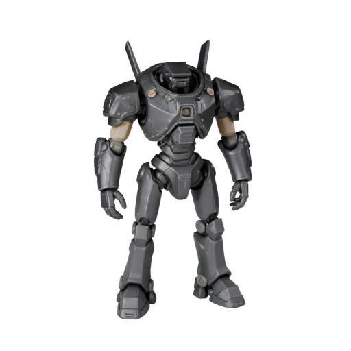 Cyberpunk gepanzerter FEIND Jäger Charakter Modell - Geriggt