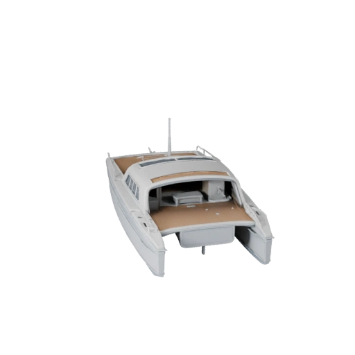 Modèle 3D STL de Catamaran Imprimable - Présentation et Objets de Collection