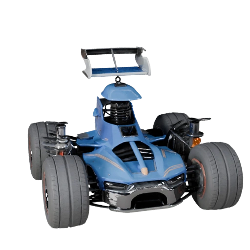 Modelo 3D de Coche de Carreras para Blender - Asset Listo para Renderizar (Legacy)