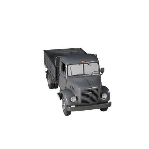 Vintage Cargo Truck 3D Model for Unreal Engine - Game