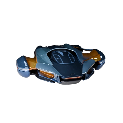 Hover Car 3D Model for Blender - Render Ready Asset