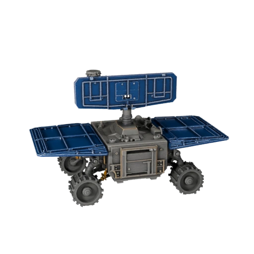 Printable Mars Rover STL Model - Collectible Display