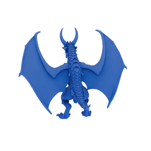 Miniatura STL de Arquero Dragón de Fantasía - Golpe Superior