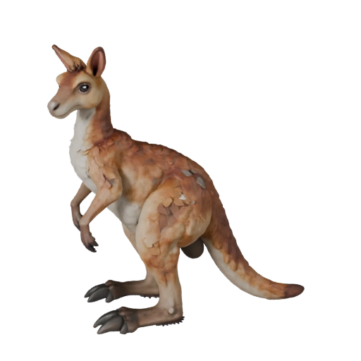 Kangaroo 3D Model for Unity - Game Ready Asset, FBX | Royalty-Free