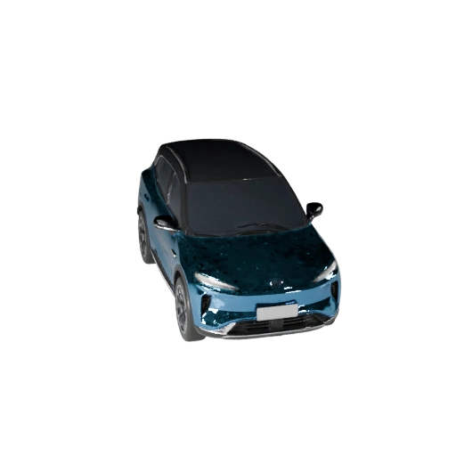 Electric Suv 3D Model for Blender & Games - Realistic PBR (Legacy)