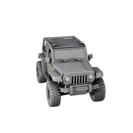 Printable Off Road Buggy STL 3D Model for Collectibles &