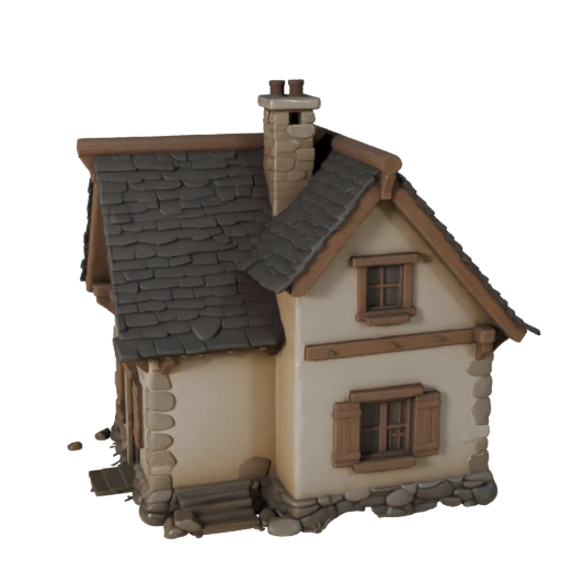 Cottage 3D Model for Unreal - Realtime UE Asset forRealtime