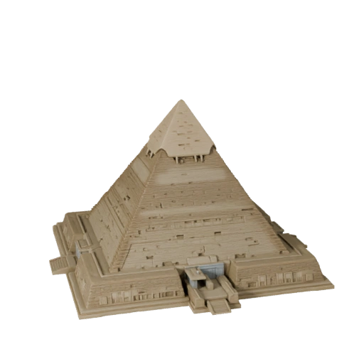 Pyramid of Giza 3D Model for Unity - Game Asset for Architecture