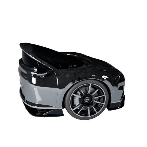 Hypercar inspirée de Bugatti 3D Model pour Unity - Temps réel